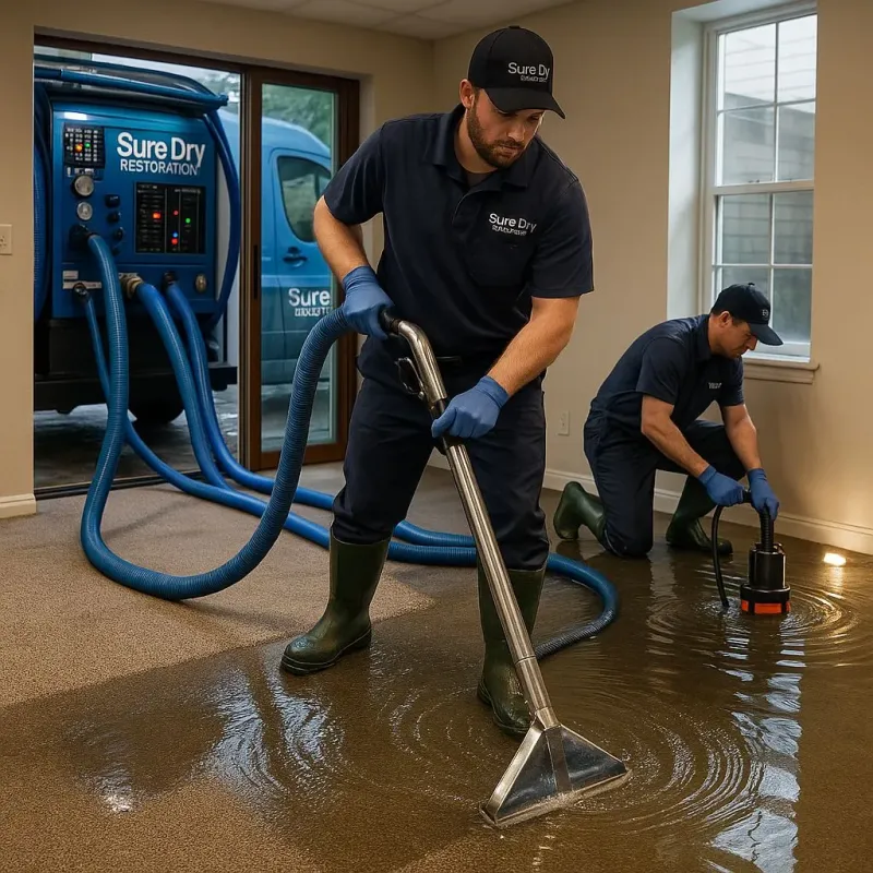 Water Extraction and Removal process in Watertown, TN